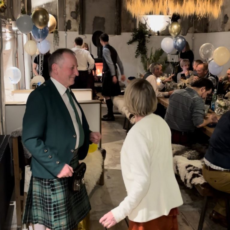 A Special Retirement Celebration at Lindores
